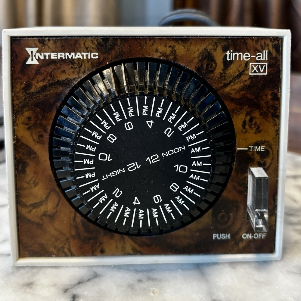 VTG 60s MCM Intermatic Time-All XV EB11 Programming Timer‎ 15 Amp 24 Hours Cycle